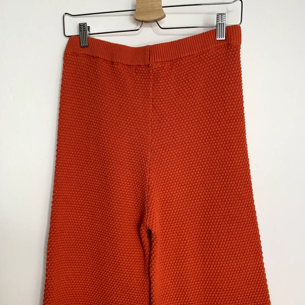 Free People Ribbed Knit Two-Piece Set in Rust - Picture 14 of 16